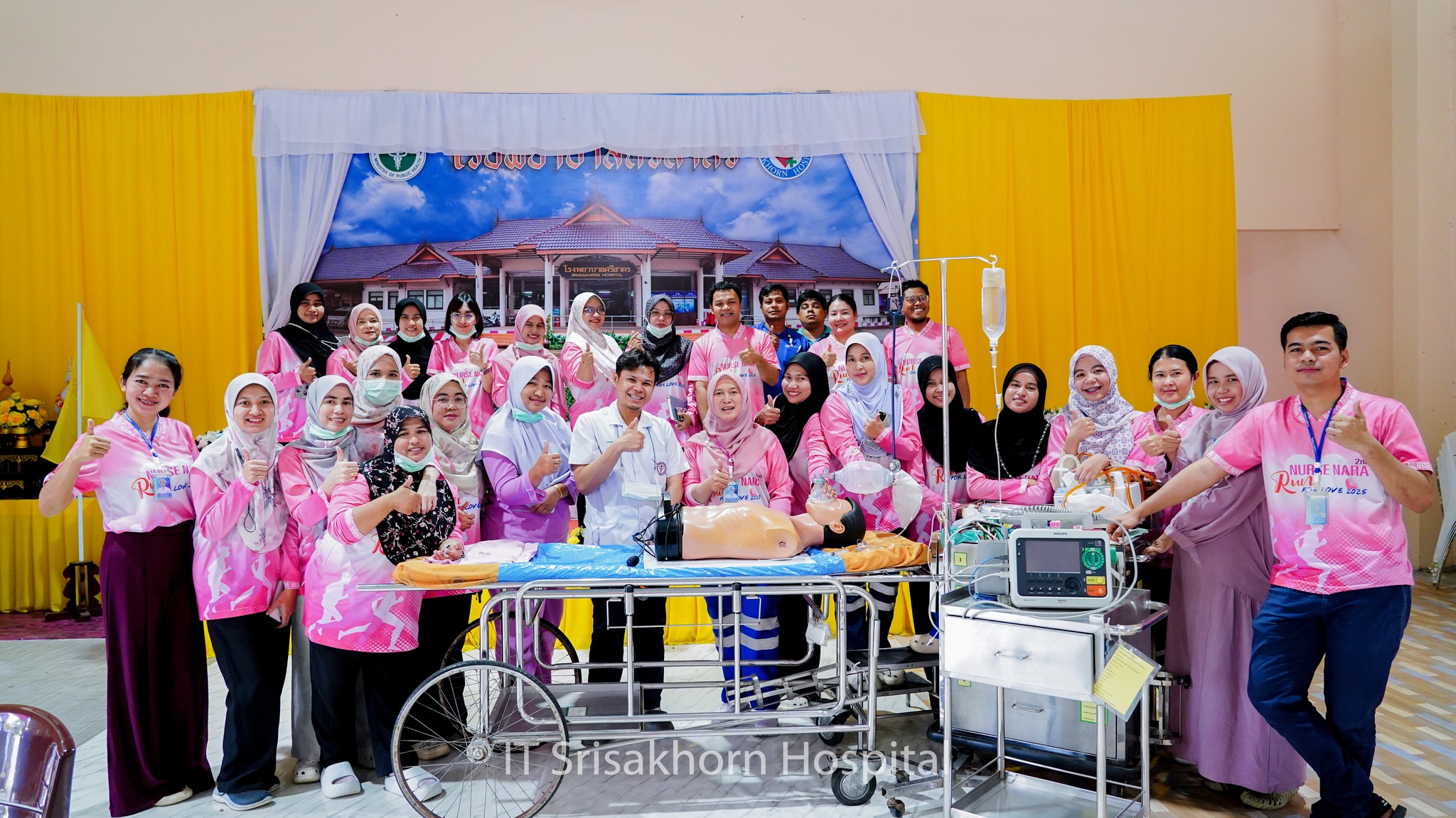 อบรมฟื้นฟู การช่วยฟื้นคืนชีพขั้นสูง ACLS ในบุคลากรพยาบาล